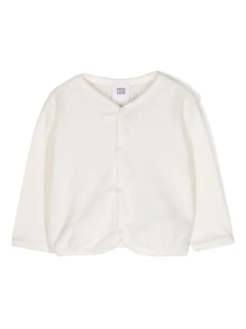 Douuod Kids terrycloth cotton cardigan