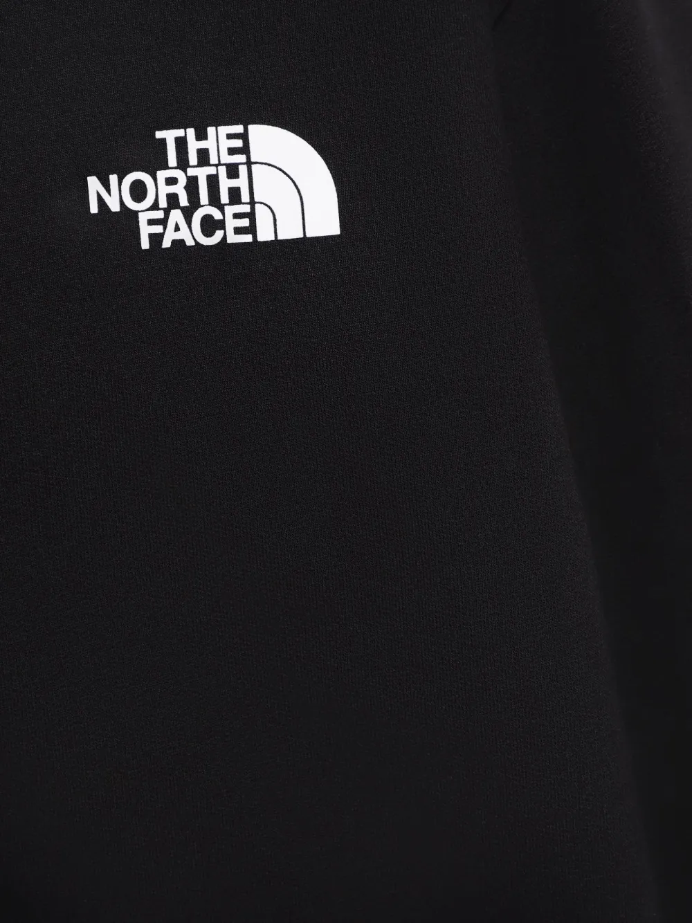 The North Face Kids Hoodie met rits Zwart