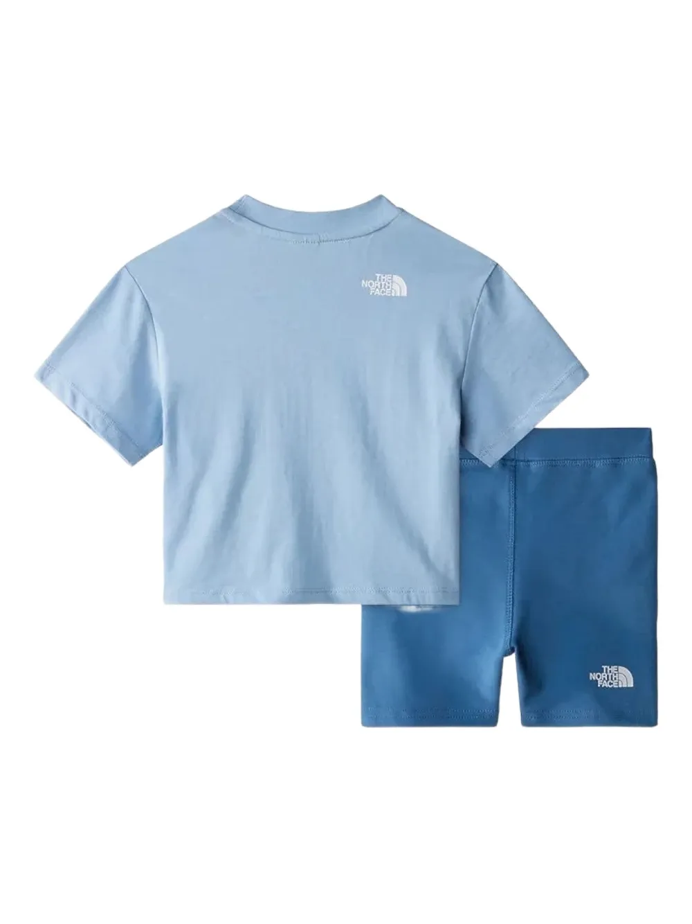 The North Face Kids Trainingspak met logoprint Blauw