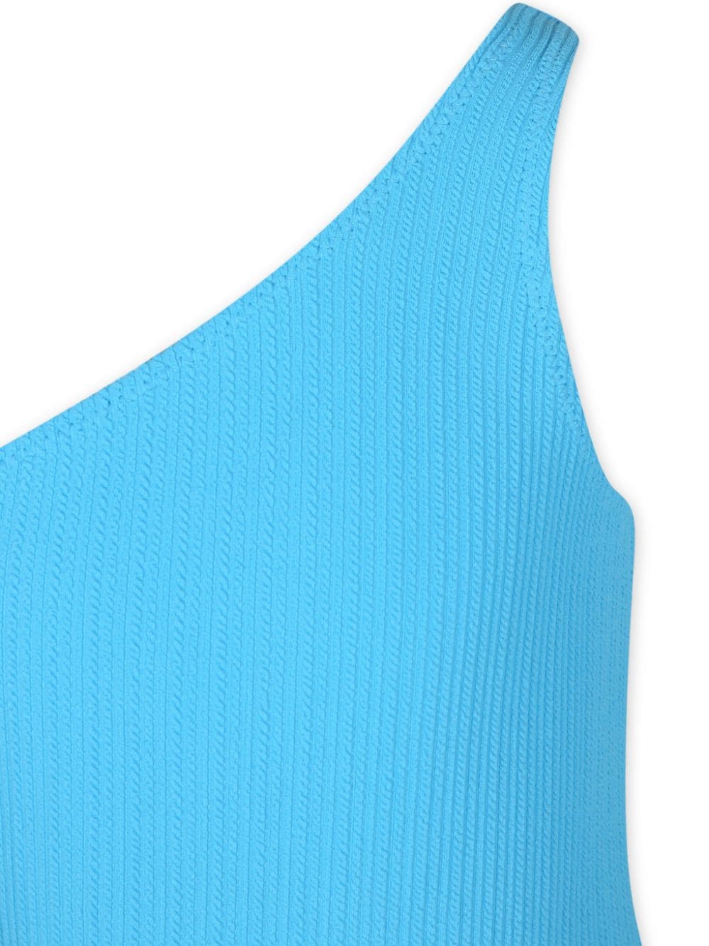 Shop Molo Nai One-shoulder Swimsuit In Blue