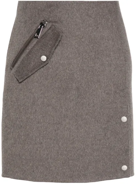P.A.R.O.S.H. wool mini skirt