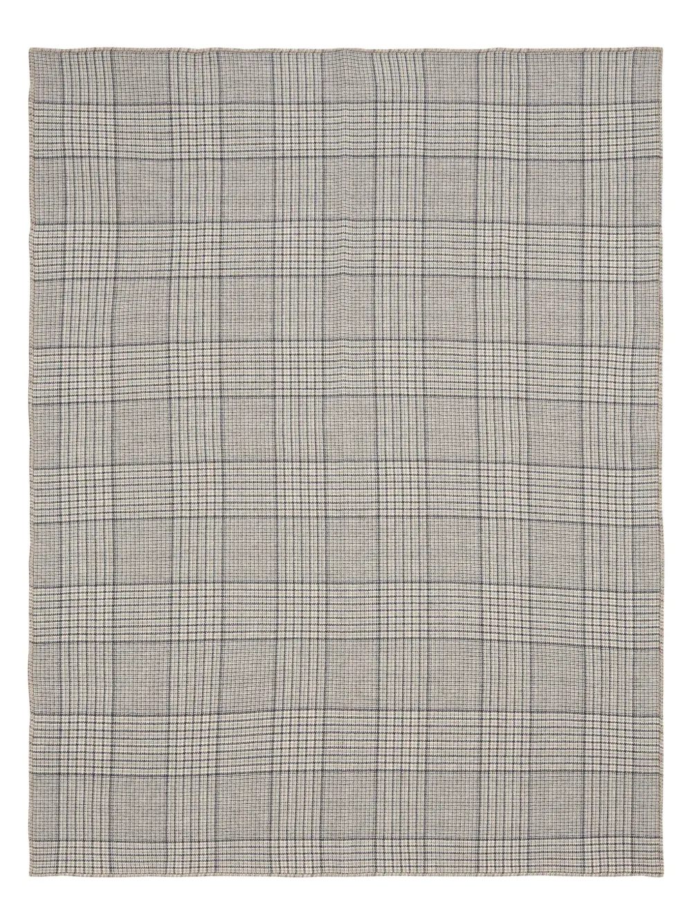 Alonpi cashmere plaid throw blanket - Grijs