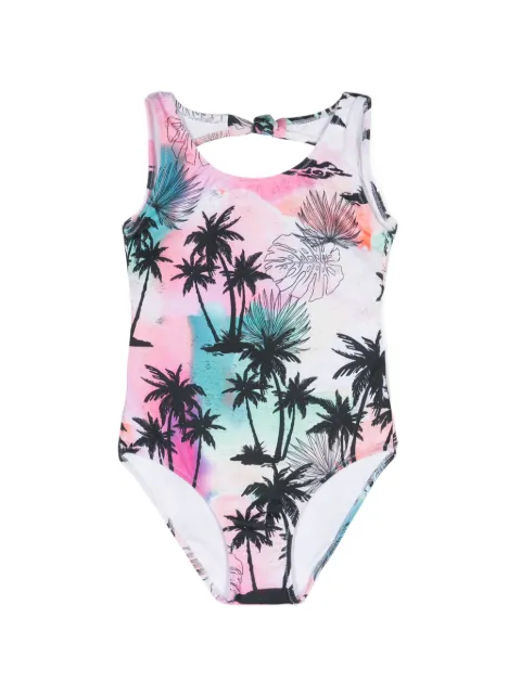 Andorine traje de baño con estampado tropical