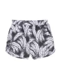 Andorine abstract-print shorts - Black