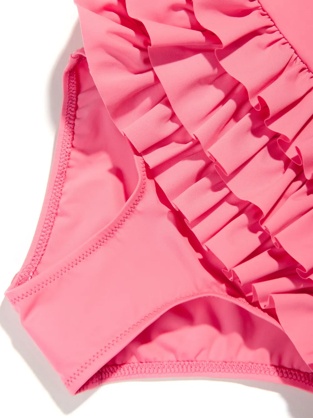 RUFFLE-DETAILING SWIMSUIT