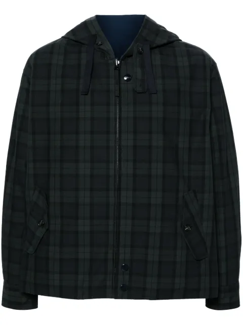Baracuta reversible hooded jacket