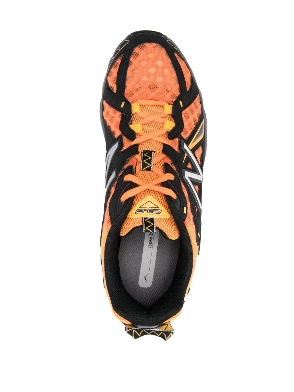 Shop New Balance 610v1 Panelled Sneakers In Orange