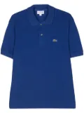 Lacoste logo-patch polo shirt - Blue