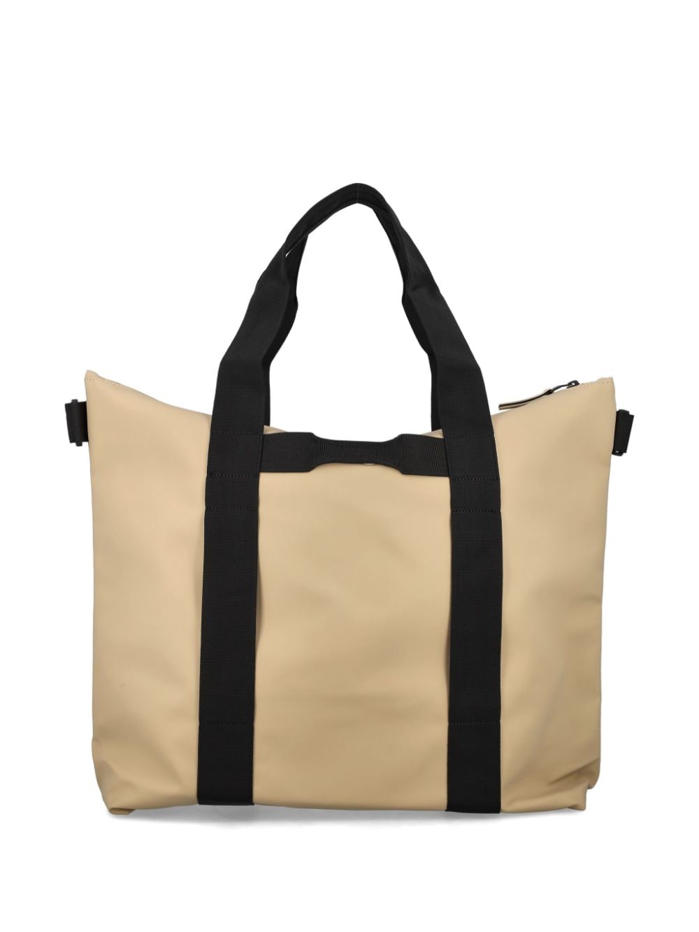 Shop Rains W3 Contrasting-trim Tote Bag In Neutrals