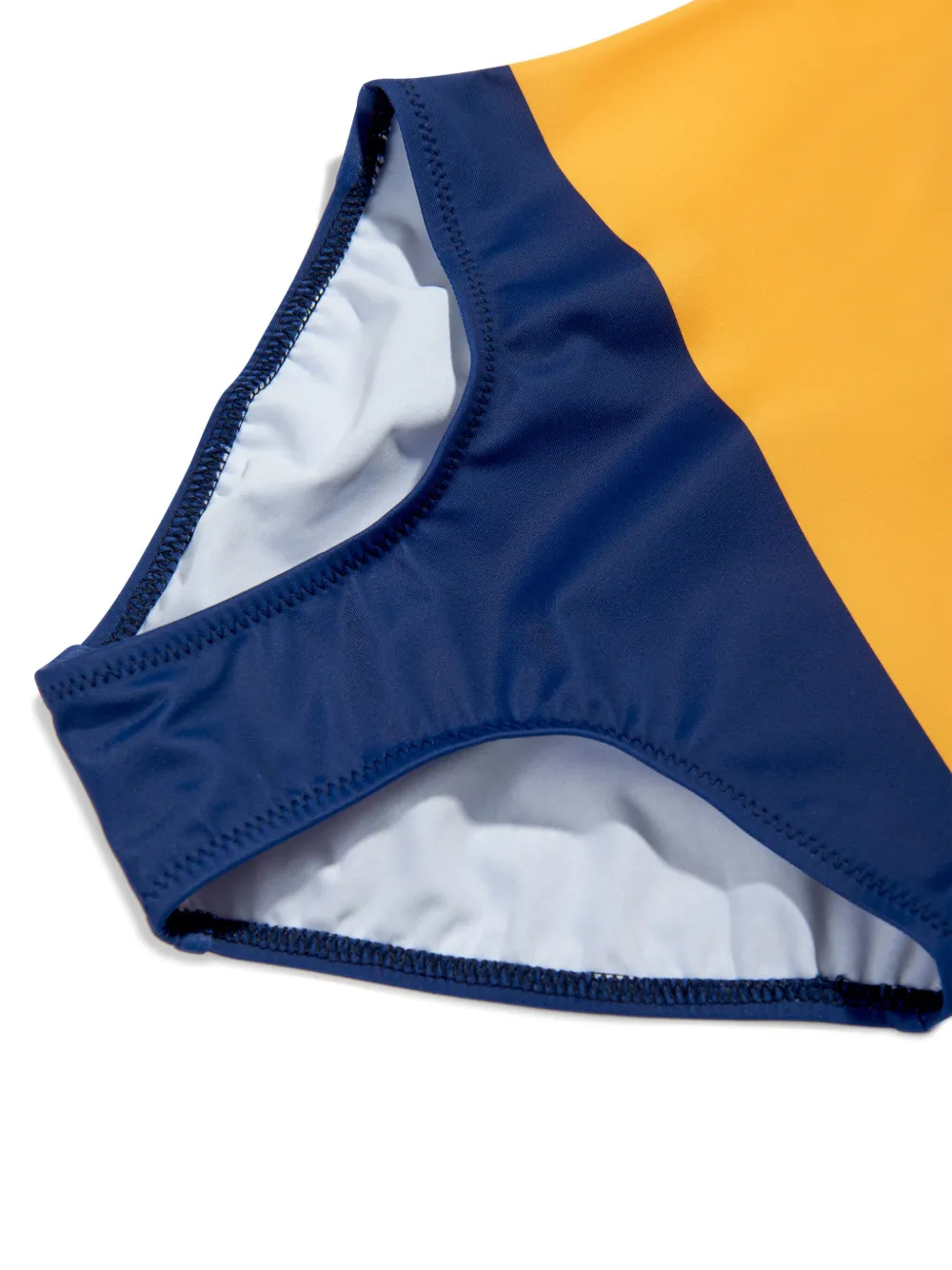MINI RODINI STRIPE-PATTERN SWIMSUIT