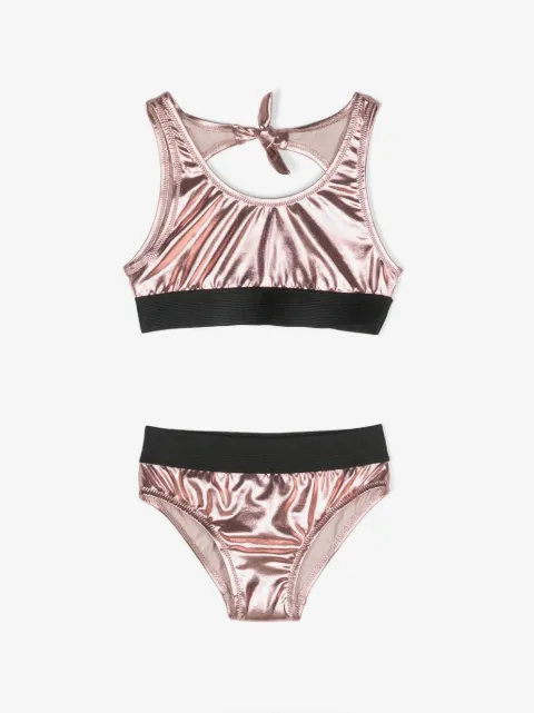 Andorine bikini con efecto metalizado