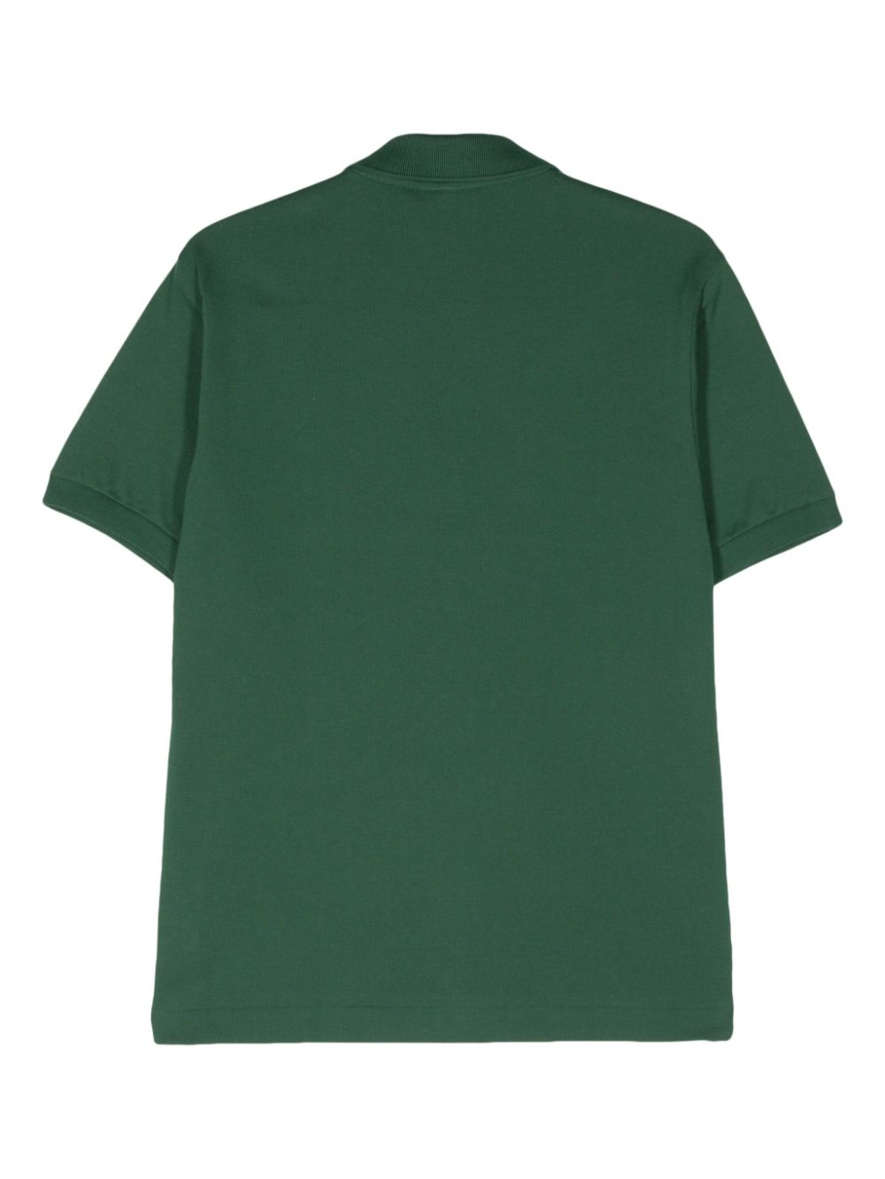 Shop Lacoste Logo-patch Short-sleeve Polo Shirt In Green