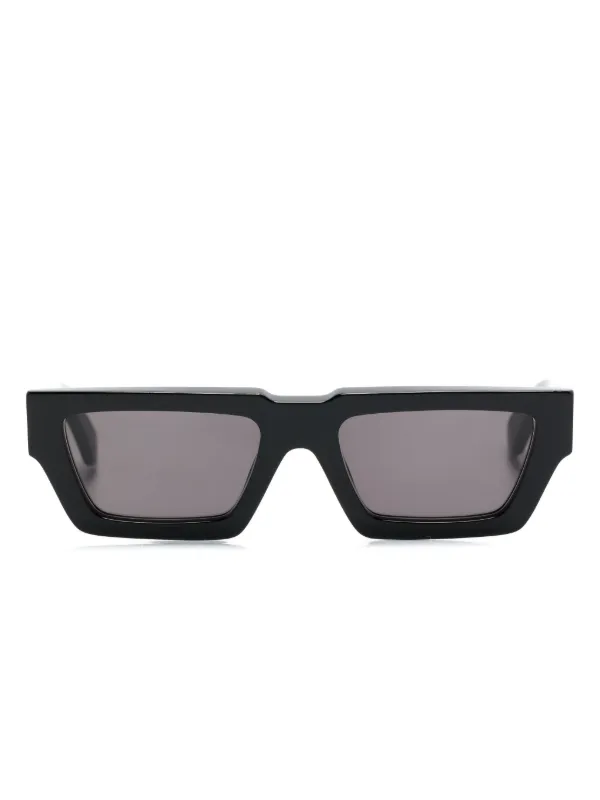 OFF-WHITE マンチェスタ 長方形 フレム サンクラス 【関税込】 Off-White Eyewear Manchester rectangle-frame Sunglasses