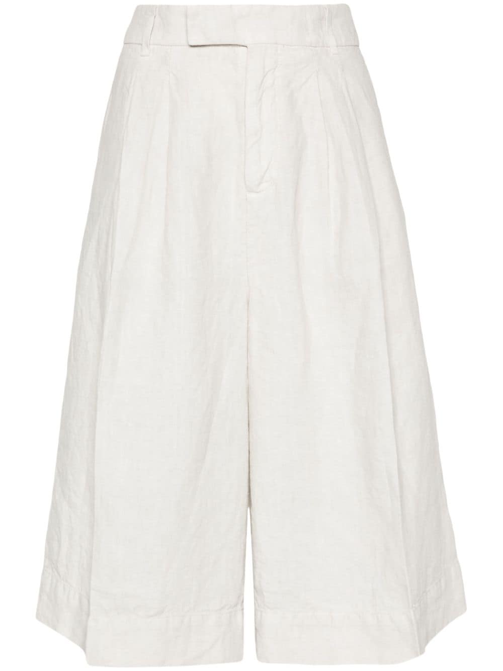 Marie linen bermuda shorts