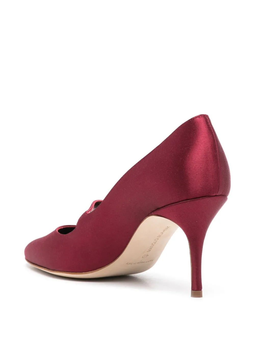 Manolo Blahnik 70mm Marijana pumps Red