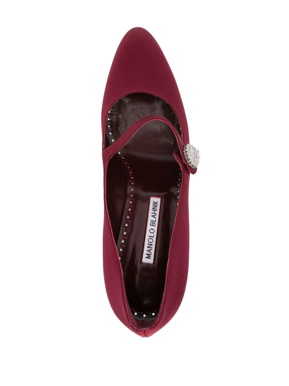 Manolo Blahnik 70mm Marijana pumps Red