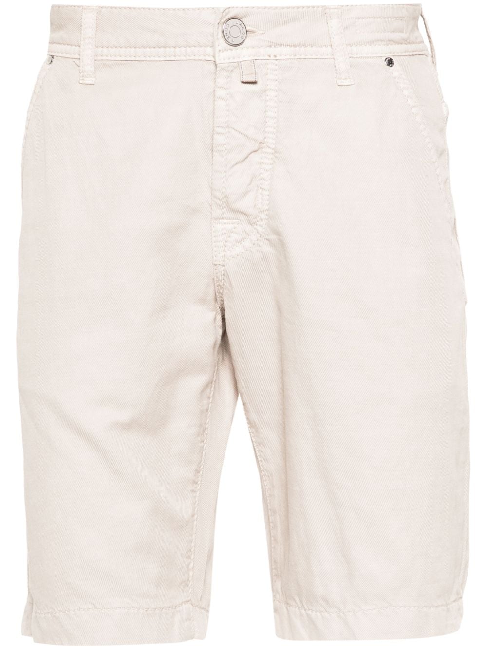 Jacob Cohën Twill bermuda shorts Beige