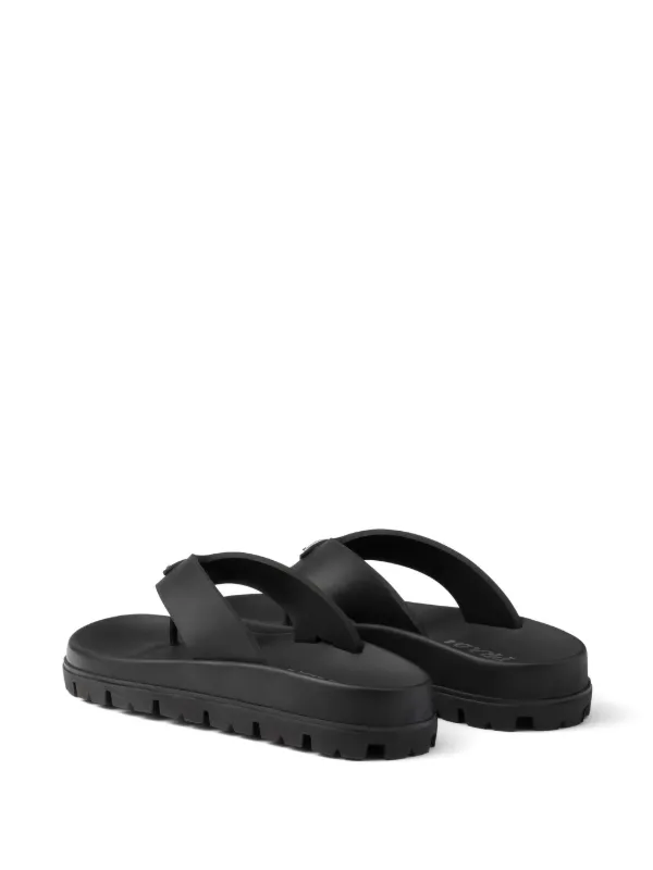 【関税＆送料込み】Prada Triangle-Logo Animal-Print Sandals Prada Leopard Buckle Sporty Slide Sandals | Neiman Marcus