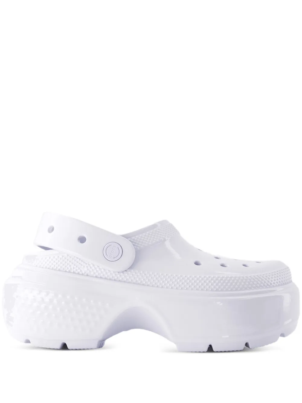 Crocs Stomp High Shine clogs White