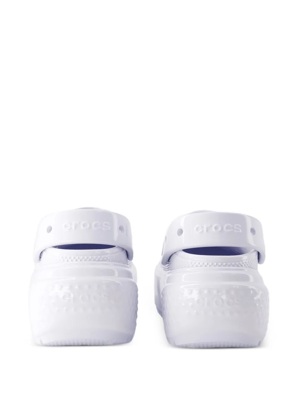 Crocs Stomp High Shine clogs White