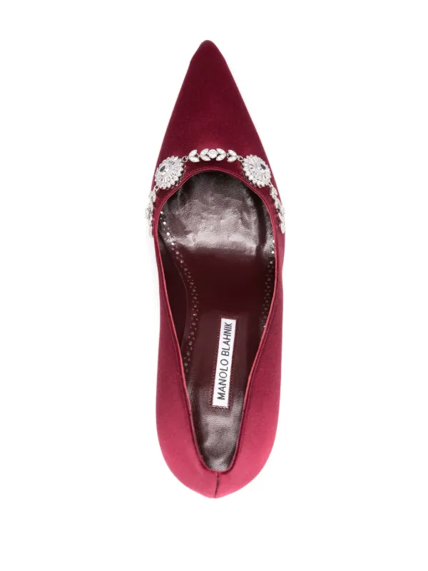 Shoes Manolos Zapatos Manolo Blahnik Zapatillas Lamik Con Tacón De