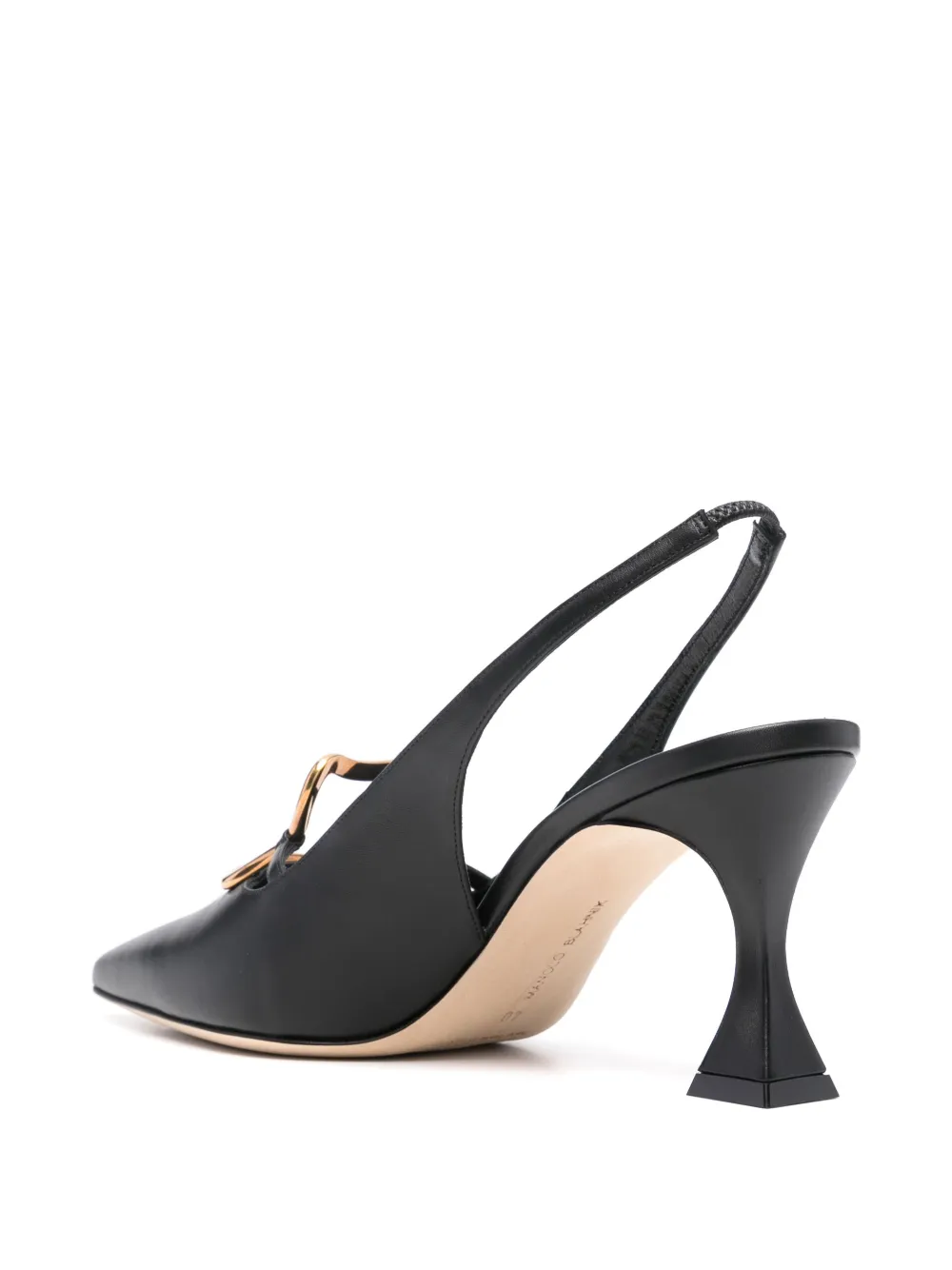 Manolo Blahnik 70mm Nikkal slingback pumps Black
