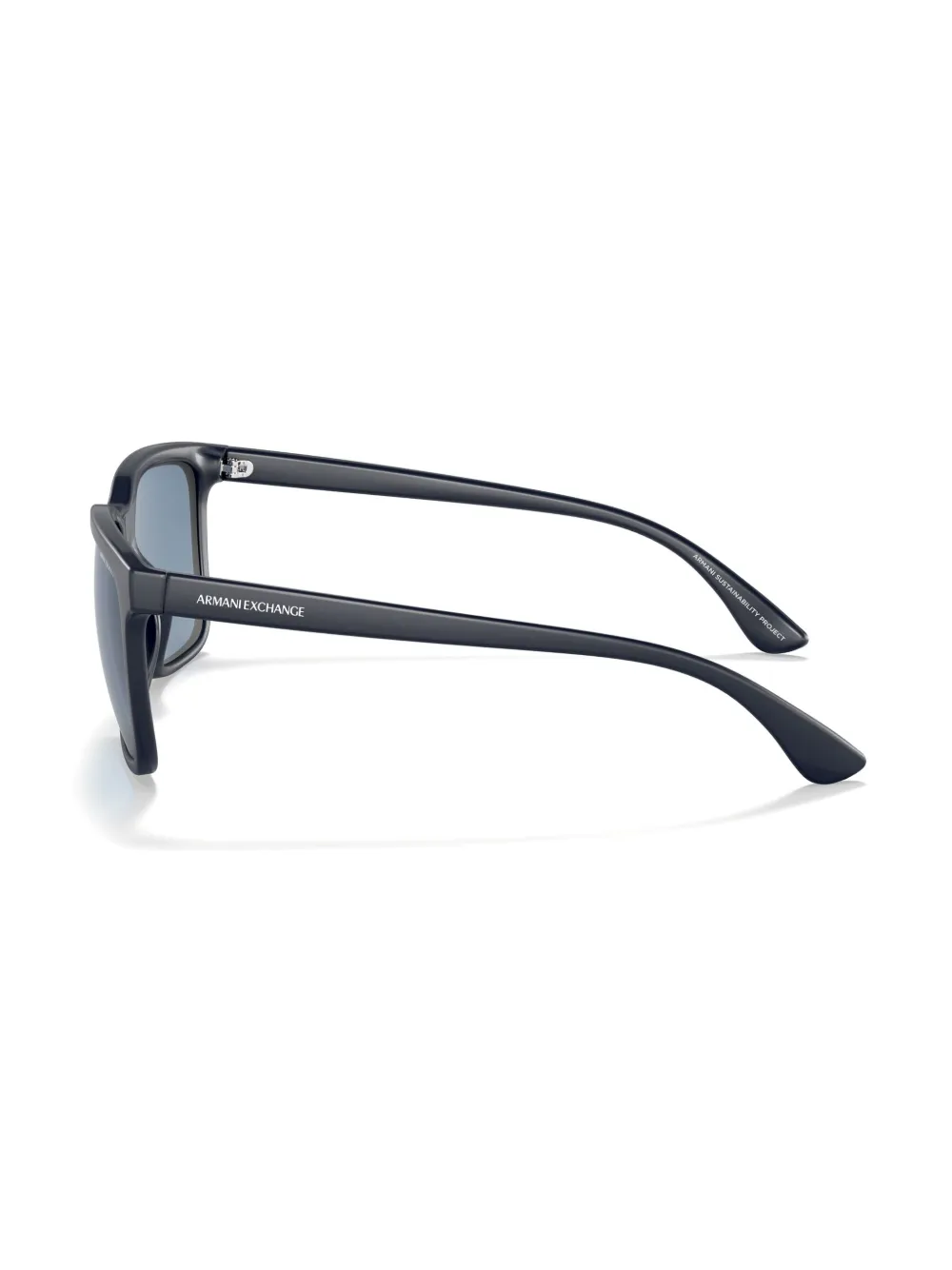  Armani Exchange Ax4112su Square-frame Sunglasses - Blue 