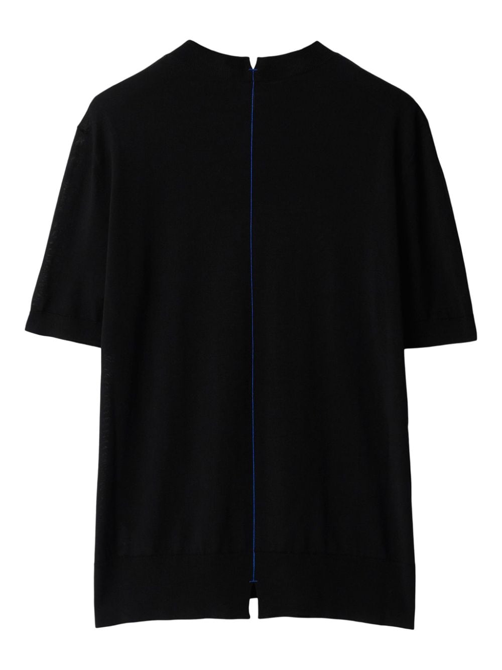 Burberry T-shirt met ronde hals - Zwart