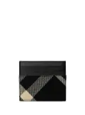 Burberry Tall check card case - Black