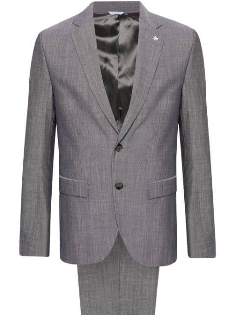 Manuel Ritz single-breasted wool suit
