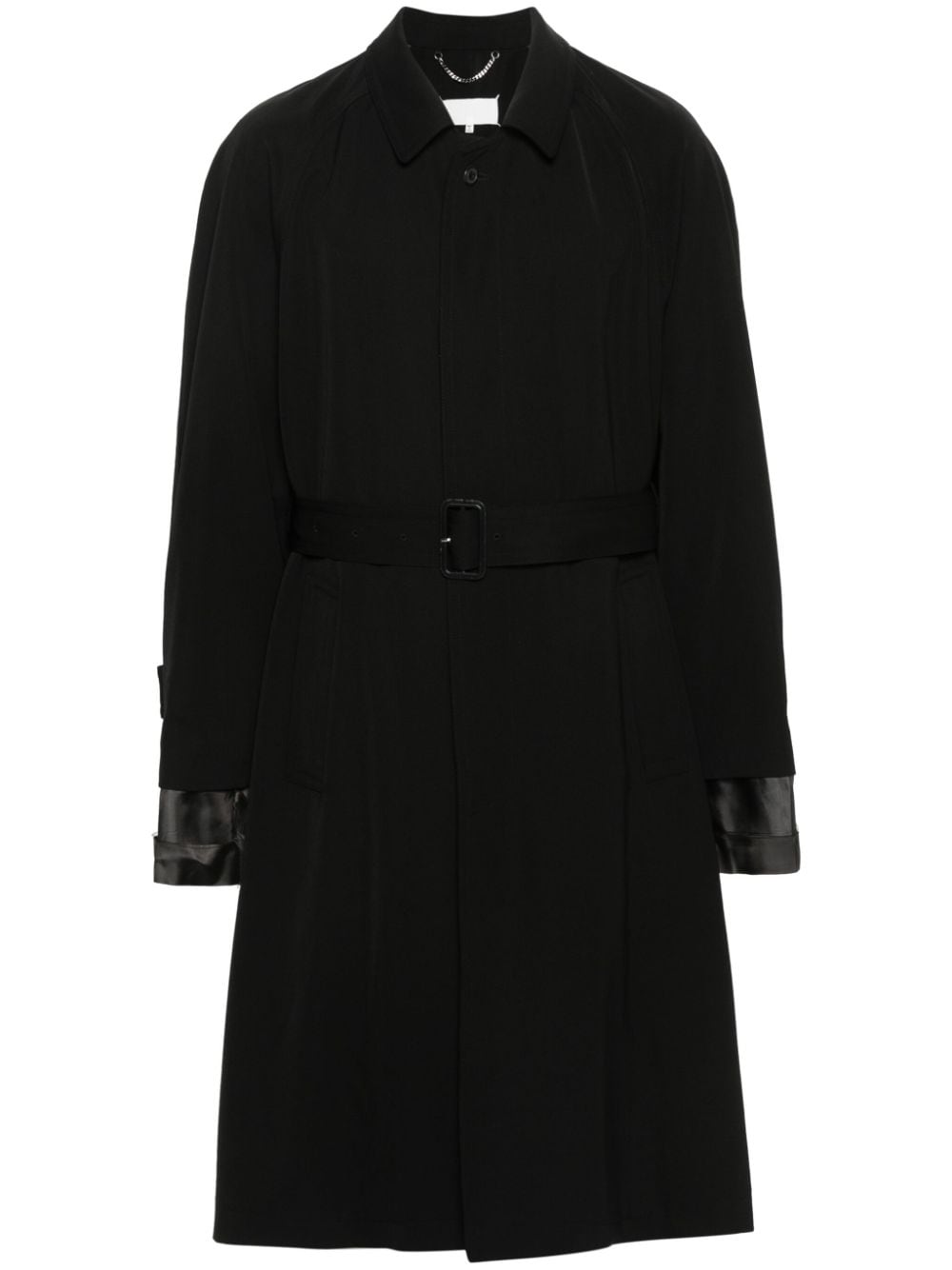 Maison Margiela Anonymity Of The Lining Trench Coat In Black