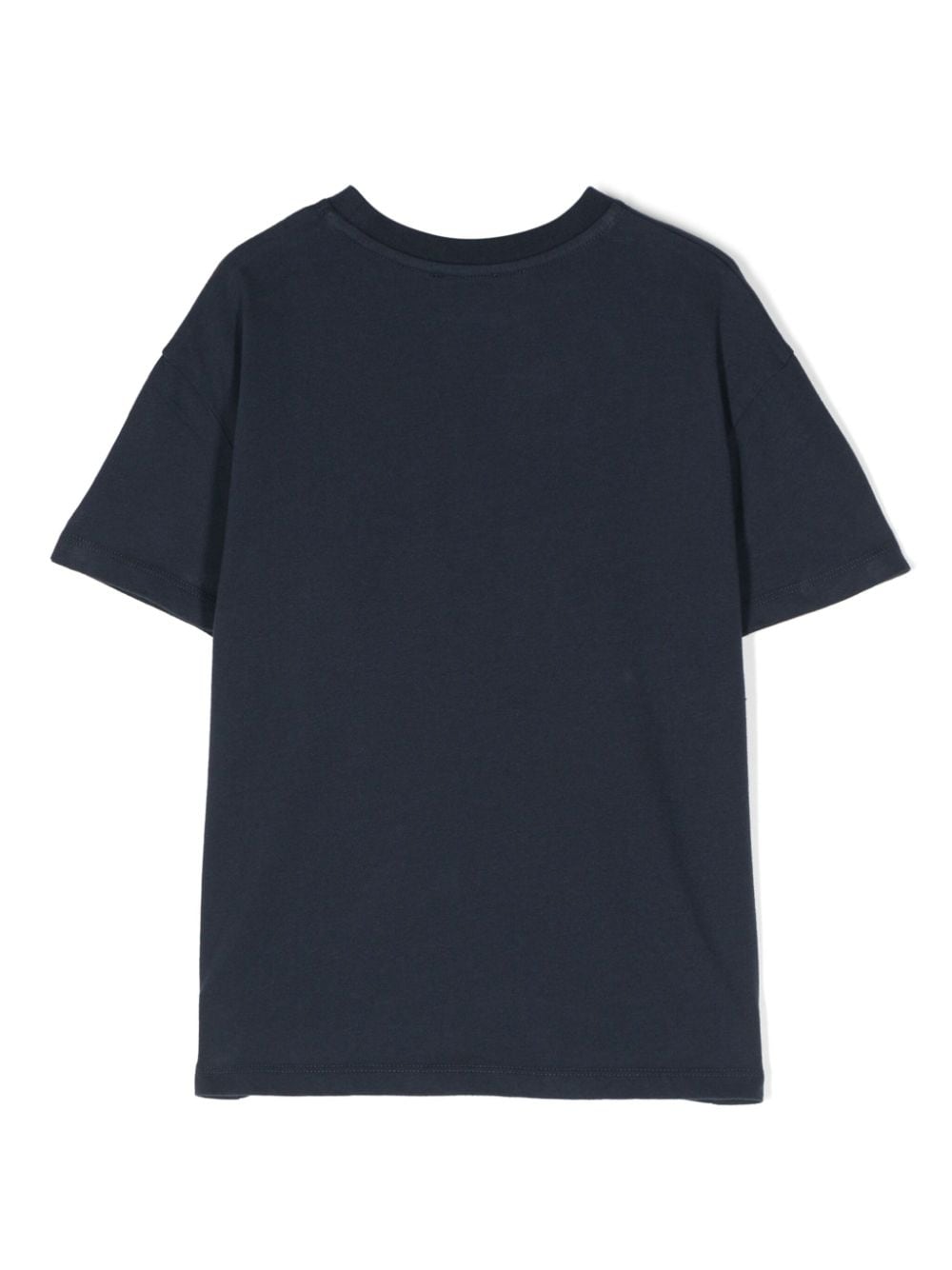 Shop Vilebrequin Raised-logo Cotton T-shirt In Blau