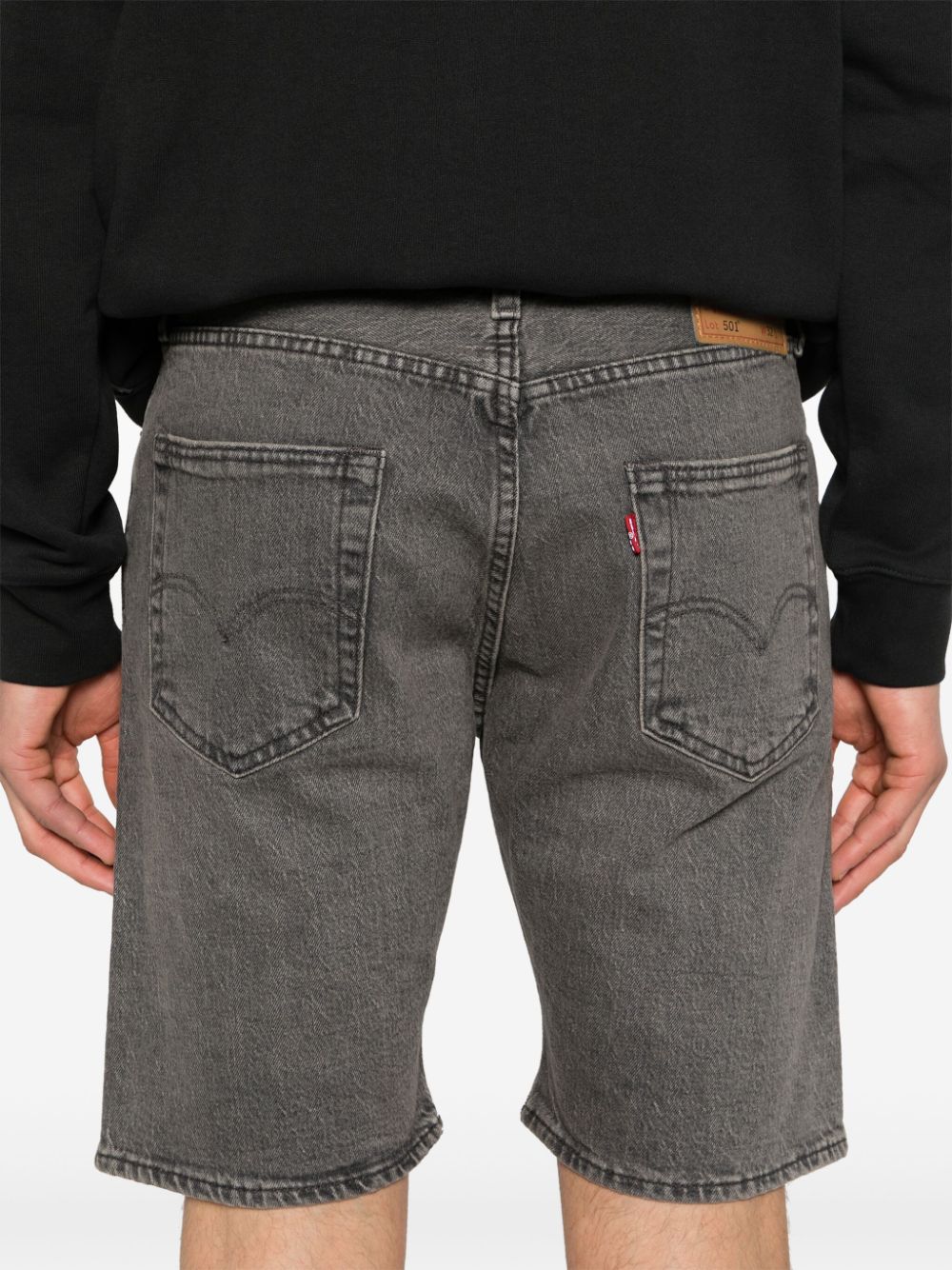 Shop Levi's 501® Original Denim Shorts In Grau