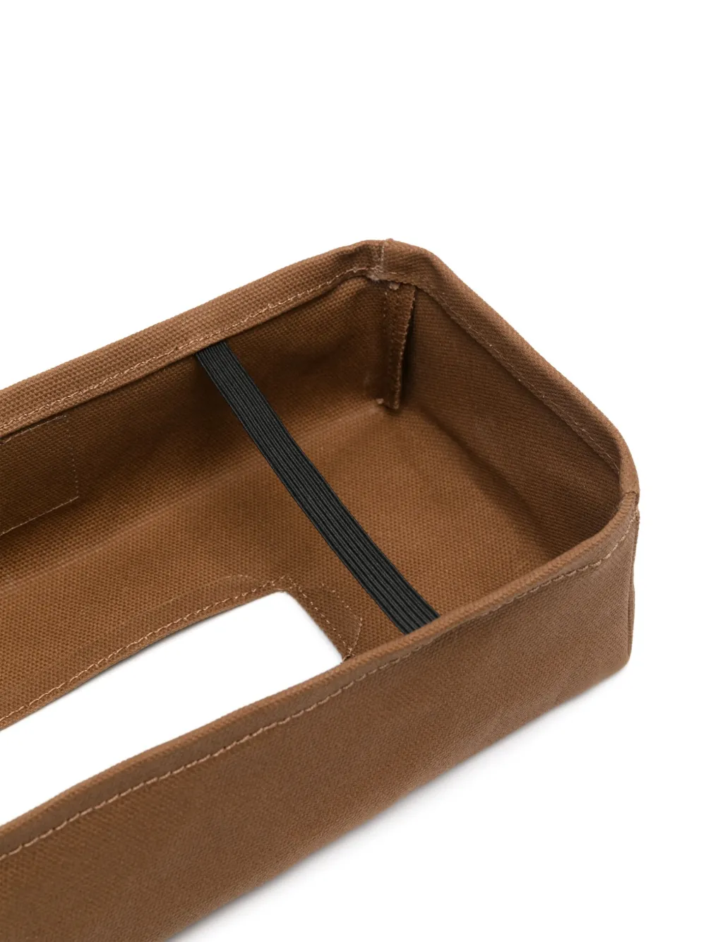  Carhartt Wip Logo-patch Tissue Box Cover - Brown 