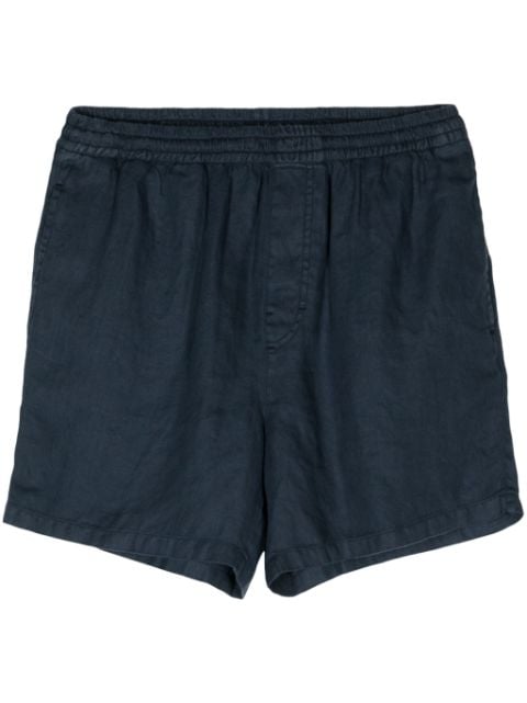 ASPESI drawstring hemp shorts