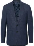 Caruso single-breasted blazer - Blue