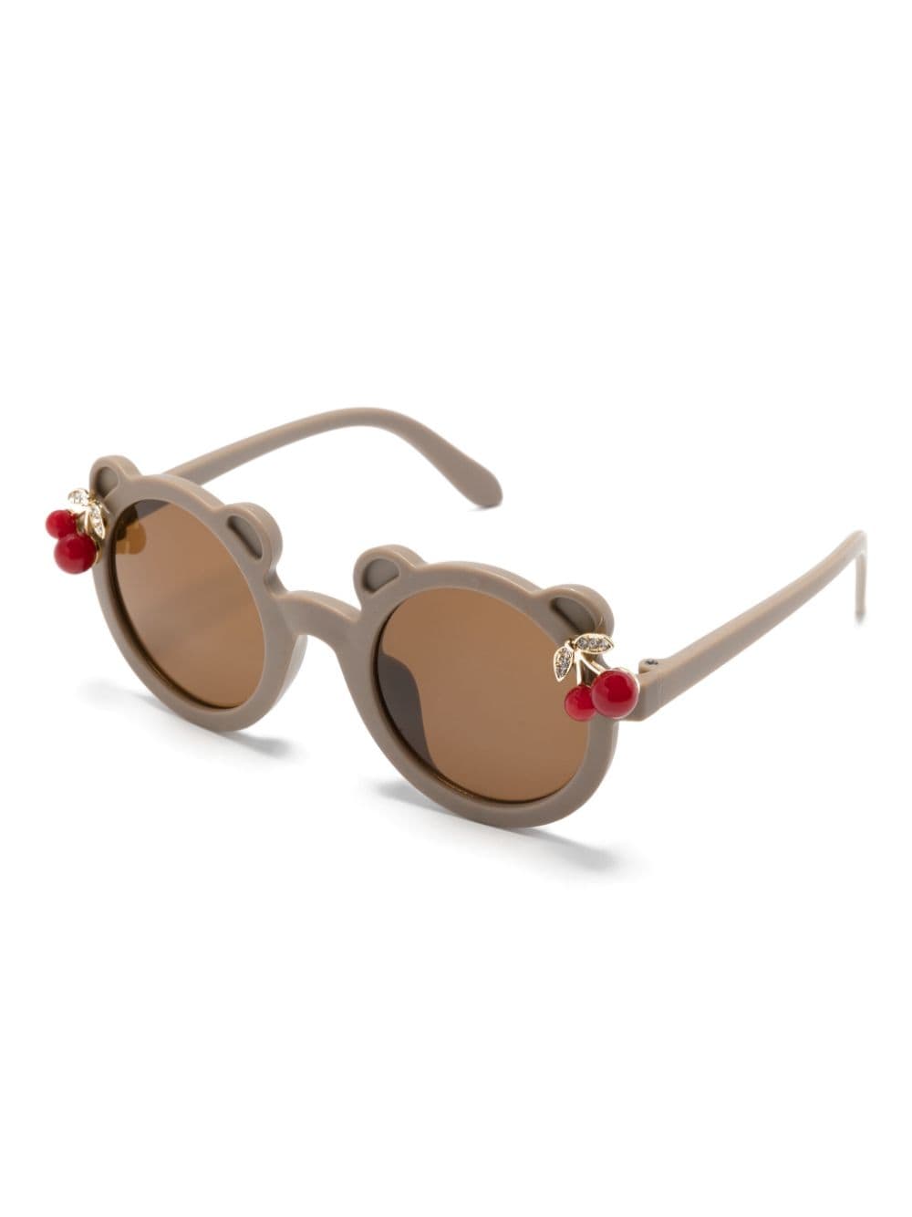 Image 2 of Monnalisa appliqué-detail round-frame sunglasses