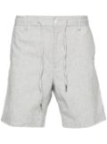 BOSS mélange-effect bermuda shorts - Grey