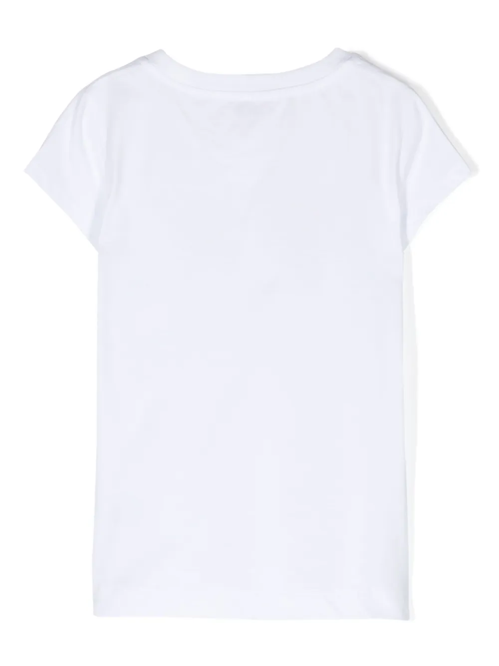 Shop Chiara Ferragni Eye Star Cotton T-shirt In White