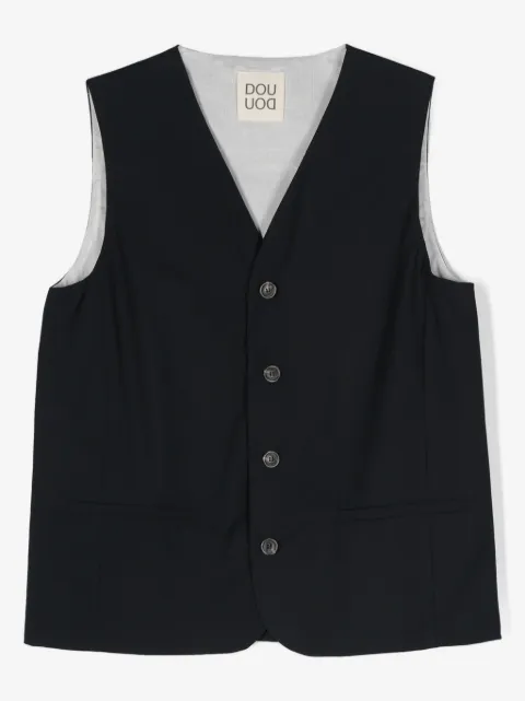 Douuod Kids V-neck sleeveless waistcoat