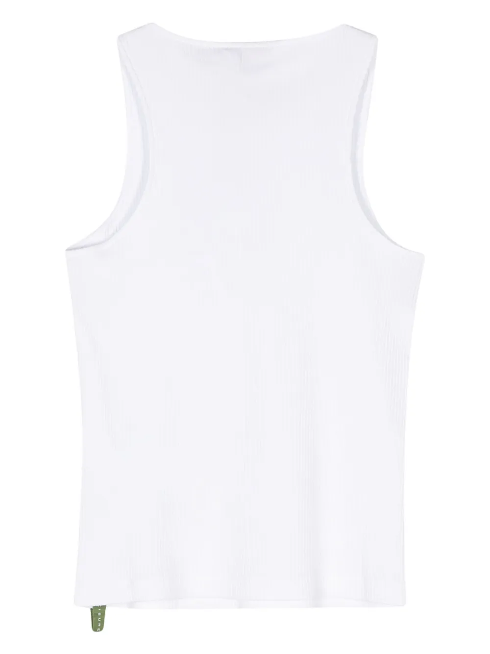 Max Mara Leisure Geribbelde tanktop Wit