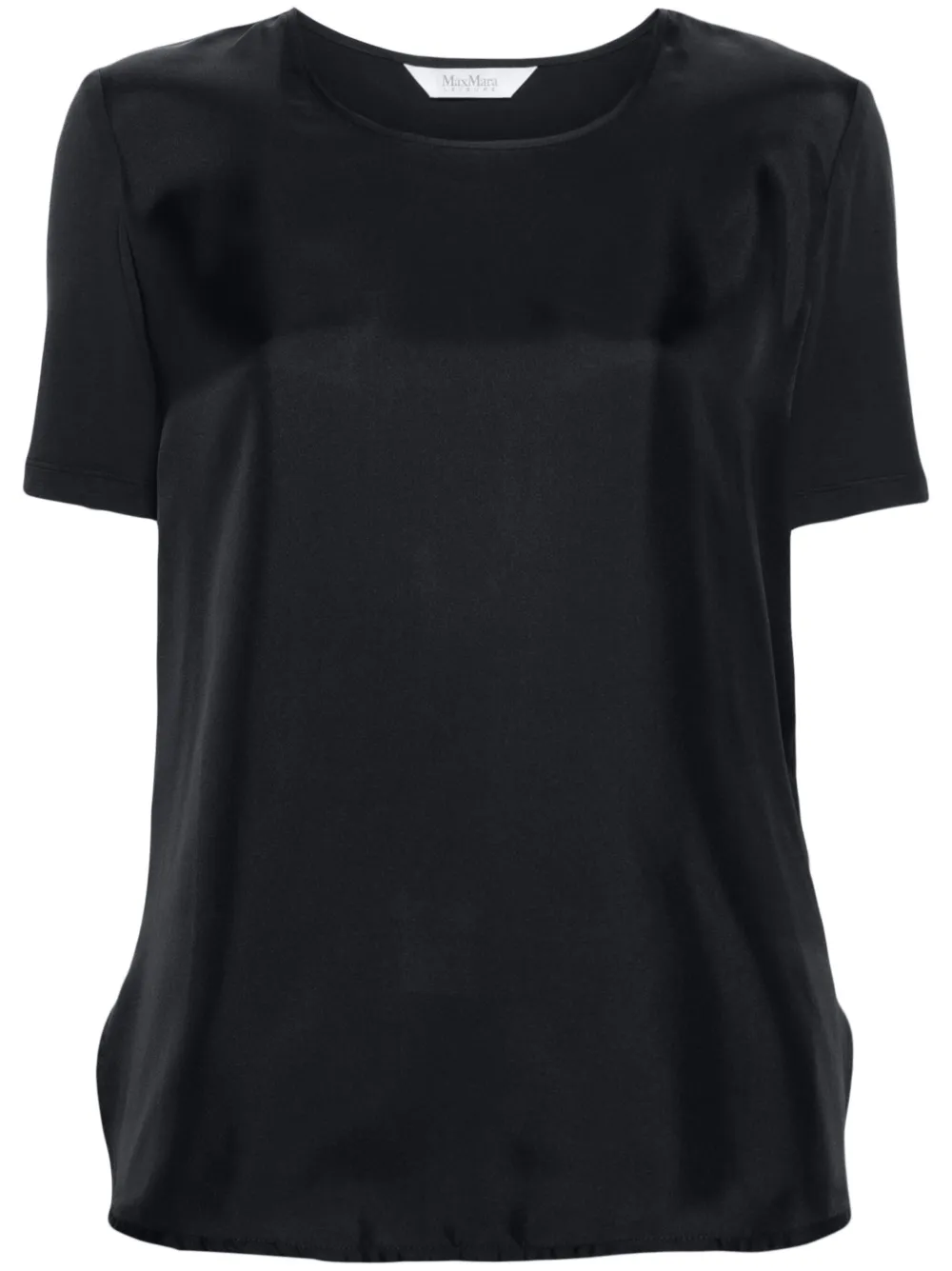 Max Mara Leisure T-shirt met contrasterend vlak Blauw