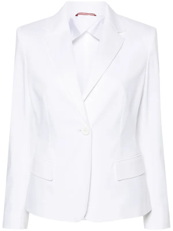 【関税＆送料込み】Max Mara Single-Breasted Blazer In Shetl 6041025306036-w-galazia.jpg