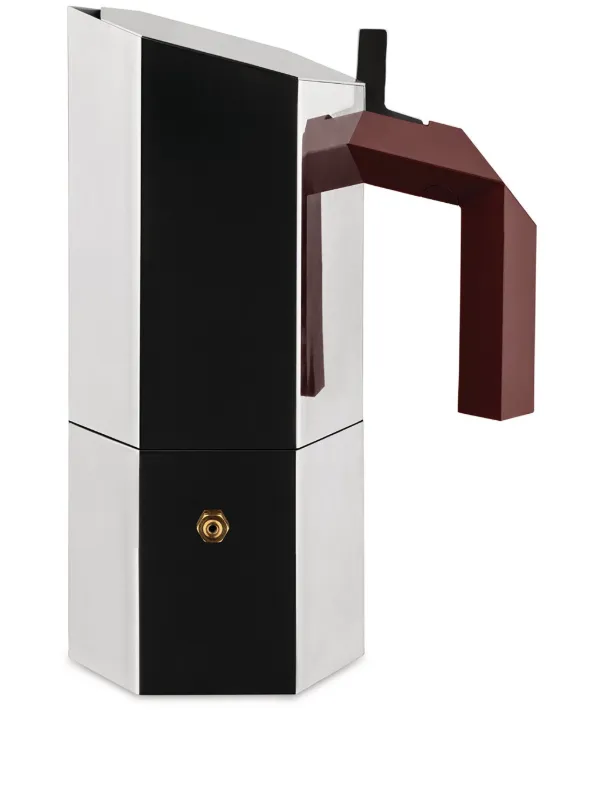 Alessi Menhir エスプレッソ コーヒーメーカー 6tz | シルバートーン