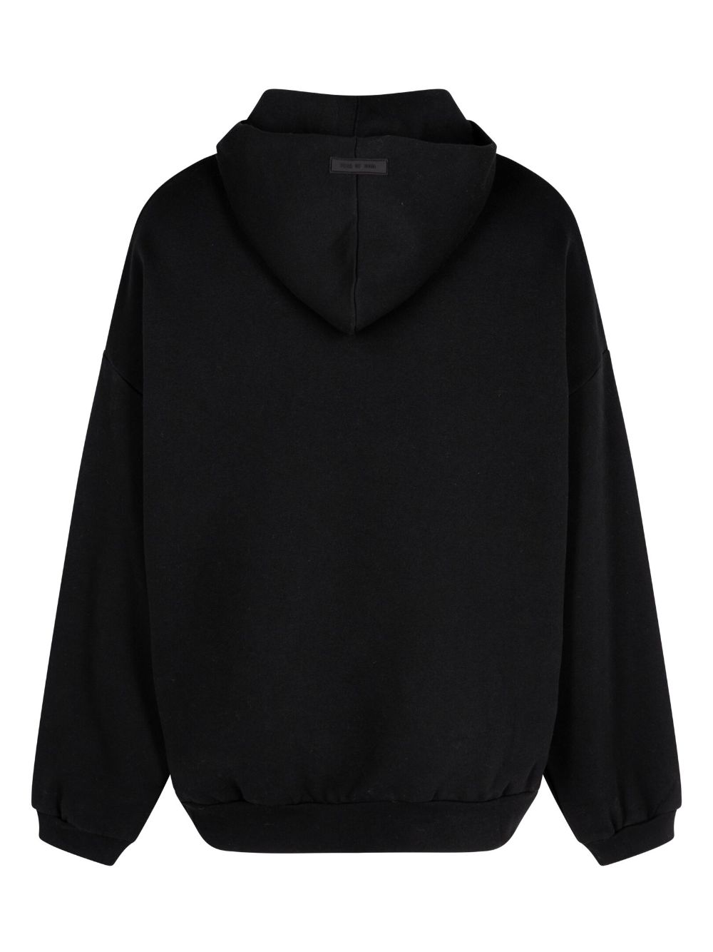 Shop Essentials Cotton Hoodie In Black