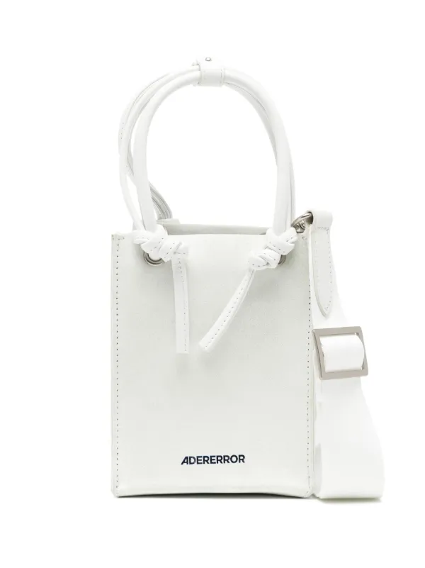 Ader Error Shopper ショルダーバッグ S | ホワイト | FARFETCH JP