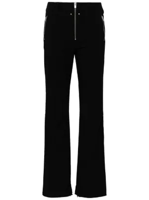MM6 Maison Margiela シングルステッチ パンツ | ブラック | FARFETCH JP