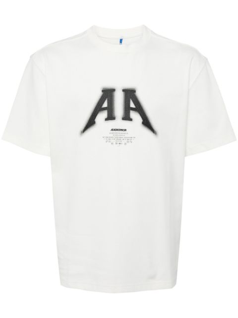 Ader Error playera stretch con logo estampado