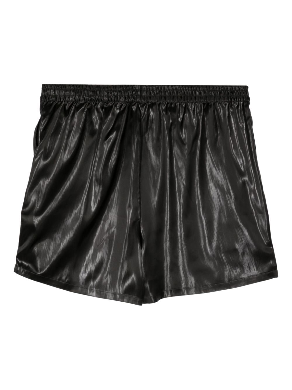 SAPIO elasticated-waist shorts - Zwart