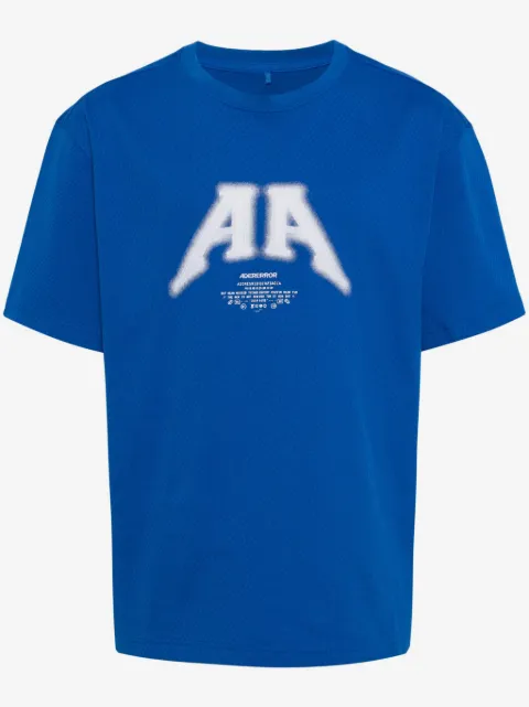 Ader Error playera con logo estampado